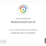 google ads search Digital marketing Analyst in bangalore